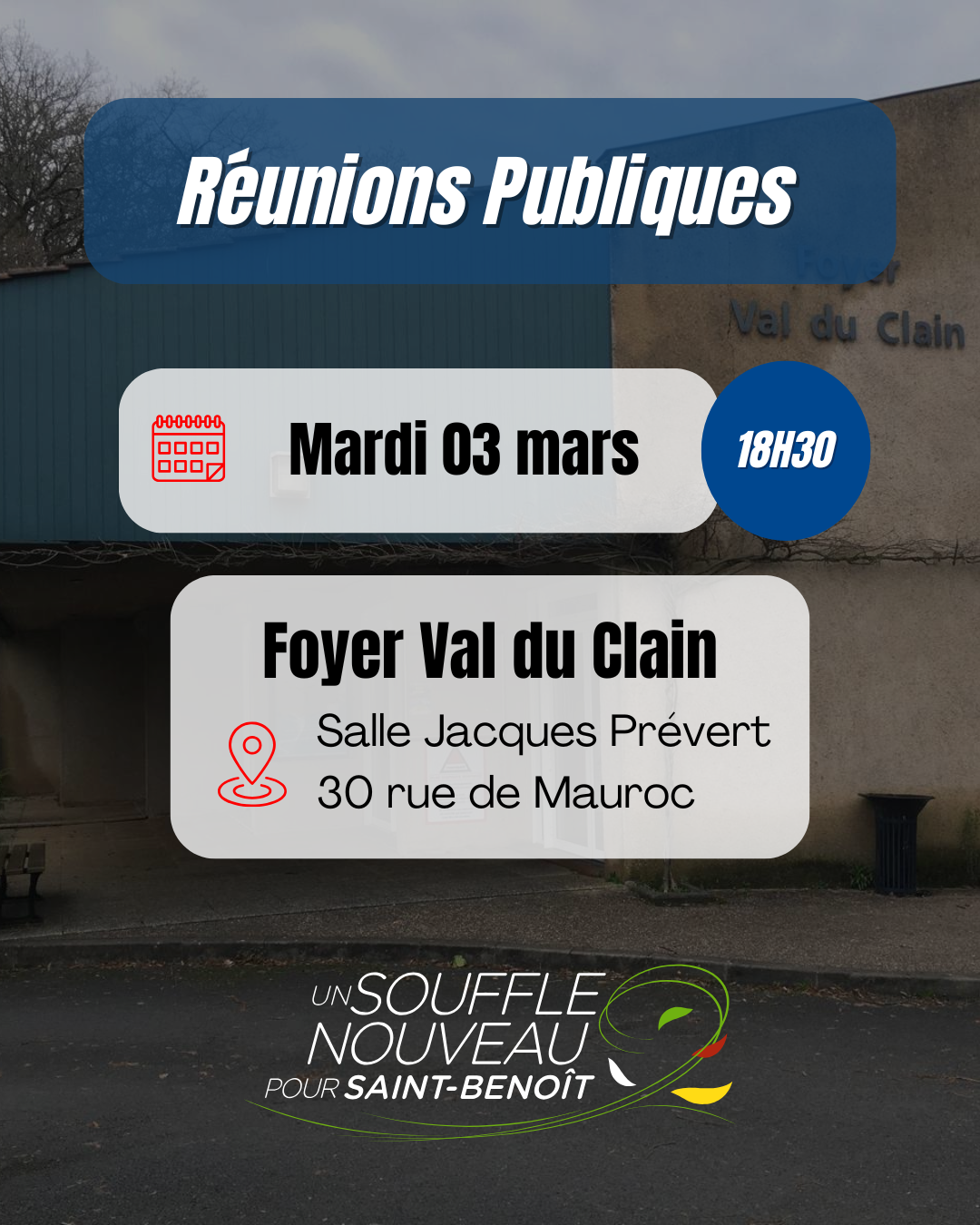 Affiche 3 mars